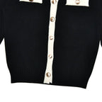 חליפת שני חלקים סרוגה בעיצוב קלאסי מחויט סריג ומכנסיים קצרים - אלנה