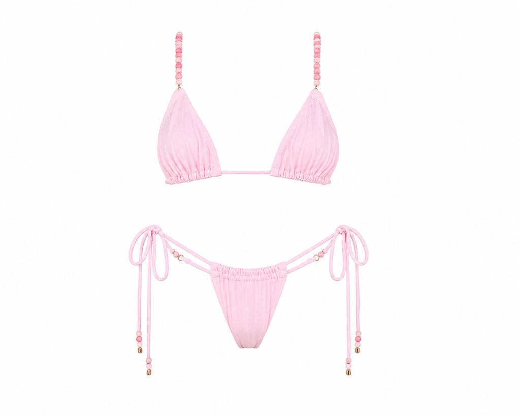 סט ביקיני וורוד 3 חלקים