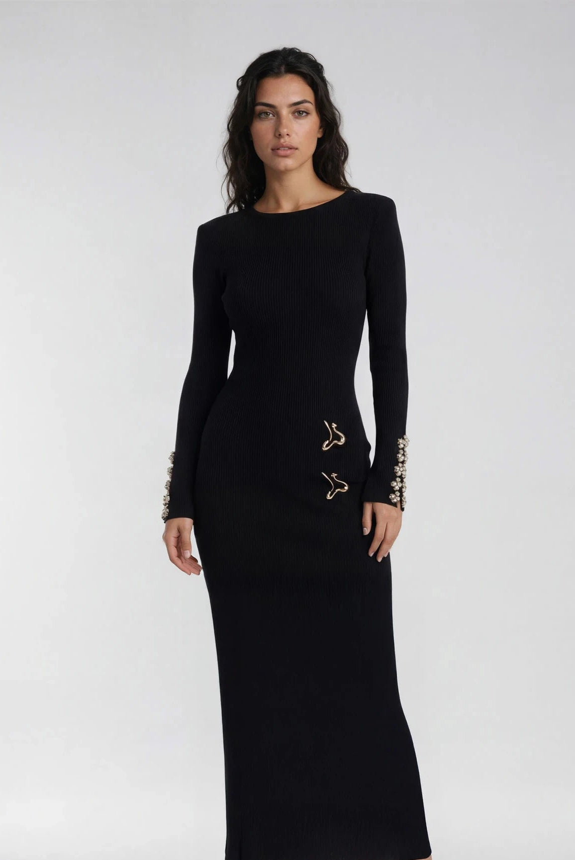 שמלה צנועה דגם ענבר