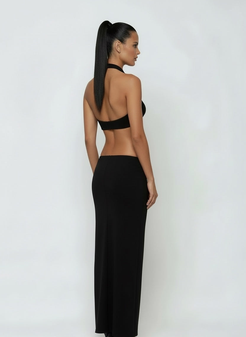 שמלת ערב גב פתוח