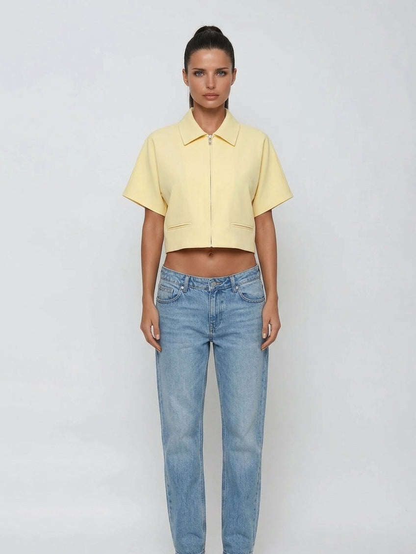 חולצה צווארון אלגנטית