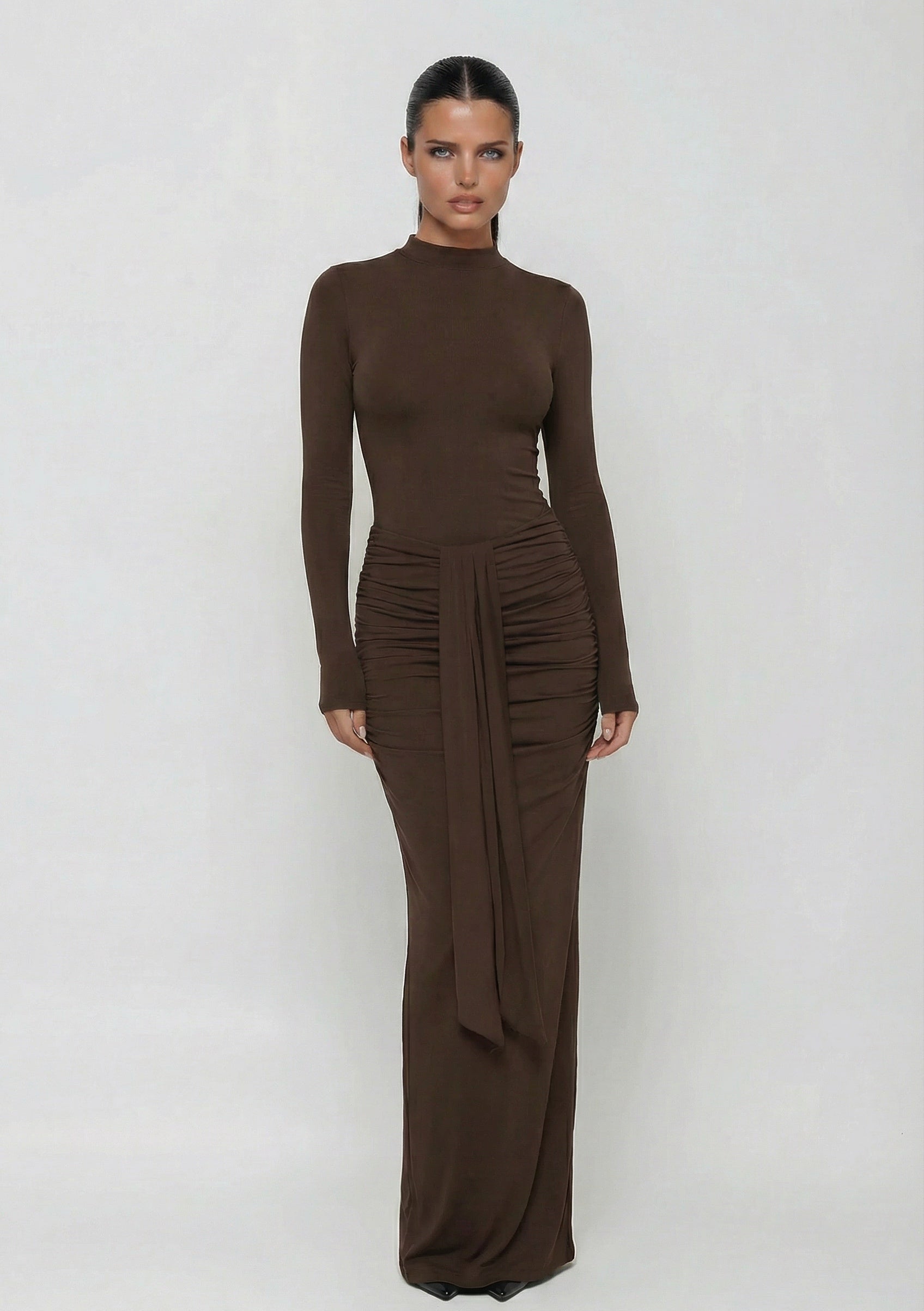 שמלה צנועה דגם מור