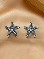 עגילים דגם ים