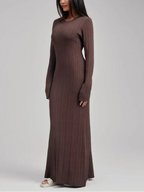 Jana שמלת מקסי סרוגה