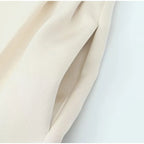 חליפת משי שני חלקים מחויטת מכנסיים ובלייזר - מורל