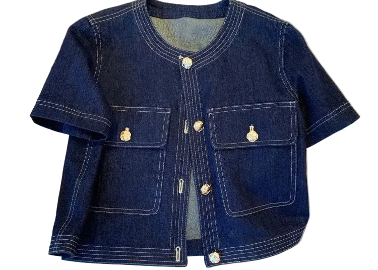 חולצת ג'ינס דגם ריף