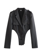 סט מחויט אפור