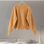 סט שני חלקים סרוג חולצת אובר סייז וחצאית מיני - יעלה