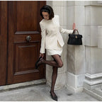 סט שני חלקים מחויט בלייזר וחצאית מיני - Maisie