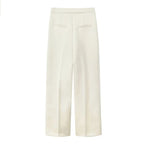 חליפת משי שני חלקים מחויטת מכנסיים ובלייזר - מורל