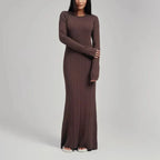 Jana שמלת מקסי סרוגה