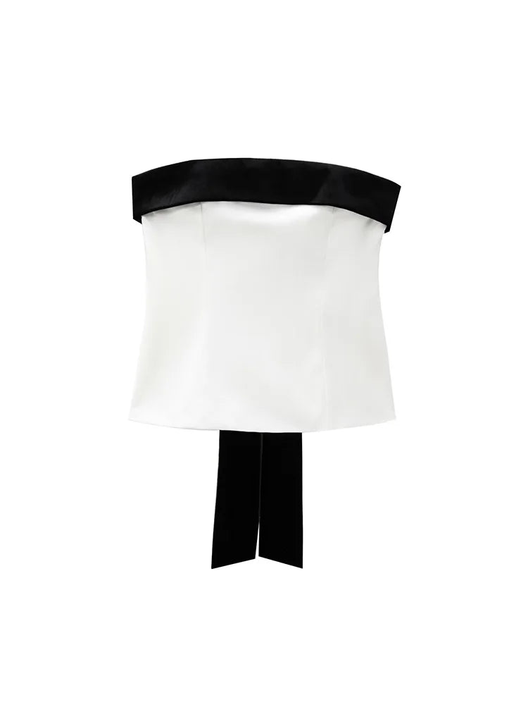 חולצת סטרפלס דגם שאייה