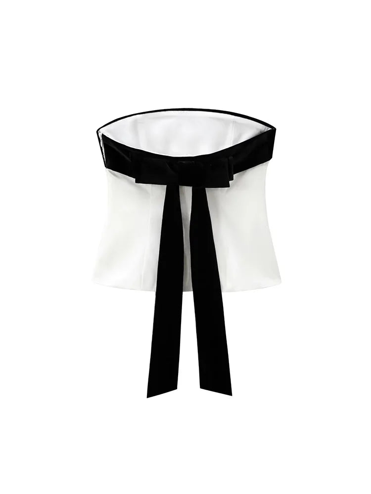 חולצת סטרפלס דגם שאייה