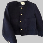 ג'קט יוקרתי בסגנון צרפתי אלגנטי