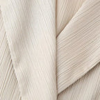 חליפת שני חלקים בד קרפ מבריק נעים מכנסיים ארוכים ובלייזר - ריקה