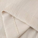 חליפת שני חלקים בד קרפ מבריק נעים מכנסיים ארוכים ובלייזר - ריקה