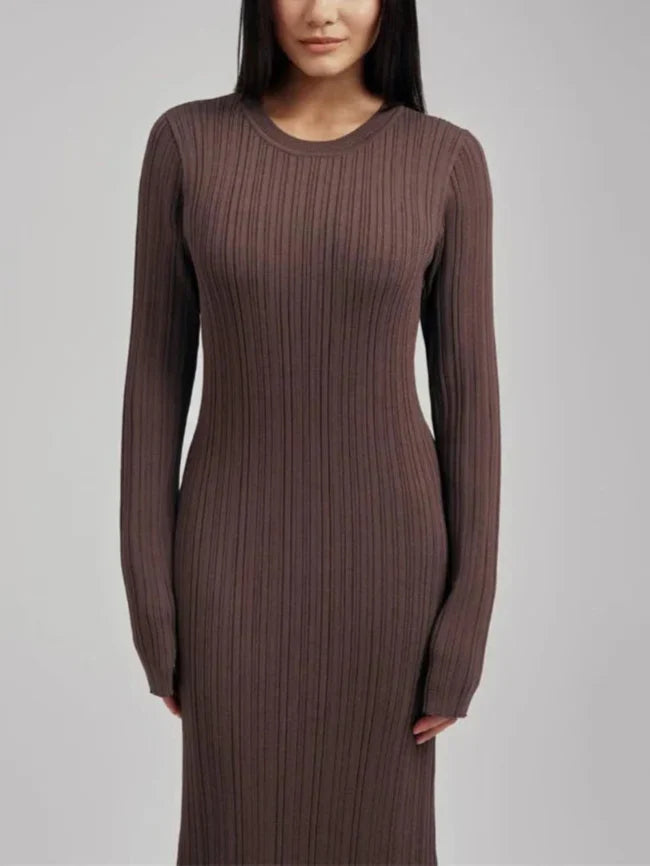 Jana שמלת מקסי סרוגה