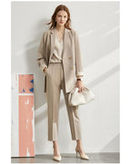 Dorete מכנסיים מחוייטים בסיומת צרה